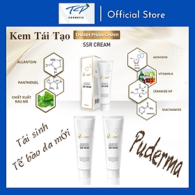 Kem Tái Tạo Phục Hồi Puderma: tái sinh phục hồi da do tổn thương, lăn kim, messo, vikim, tái tạo tế bào