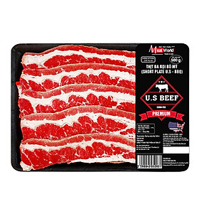 Ba rọi bò Mỹ BBQ 500g