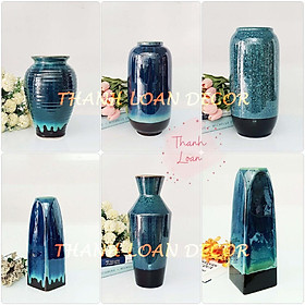 Mua Lọ hoa đẹp men hỏa biến - Gốm sứ Bát Tràng - Decor trang trí phòng khách