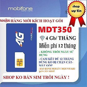 [Xả Kho]Sim 4G mobifone sim mạng 1 năm không phải nạp tiền