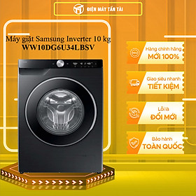 WW10DG6U34LBSV - Máy giặt Samsung Inverter 10 kg WW10DG6U34LBSV GIẶT HƠI NƯỚC - HÀNG CHÍNH HÃNG - GIAO HCM