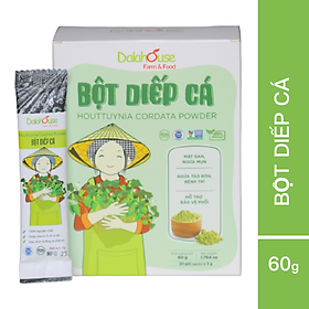 Bột diếp cá sây lạnh Dalahouse - Hỗ trợ bệnh Trĩ, táo bón, thải độc cơ thể hoàn toàn tự nhiên