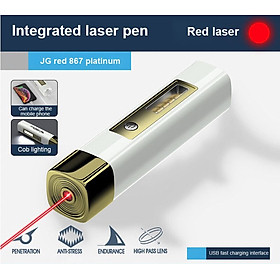 Mua Bút Trình Chiếu mini JG-867 (Trắng phối vàng)