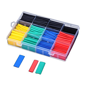 530Pcs Wrap Sleeving for Colour Coding Wire Connection Electrical Insulation
