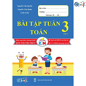 Bài Tập Tuần Toán Lớp 3 - Tập 2 (Kết Nối Tri Thức Với Cuộc Sống) - Bản Quyền