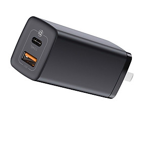 Mua Adapter củ cóc sạc nhanh 65W đa năng USB & PD Type-C hiệu Baseus GaN2 Lite chuẩn sạc nhanh PD 3.0 & QC 4.0 công nghệ GAN thế hệ 2  chip BPS 2.0 - hàng nhập khẩu
