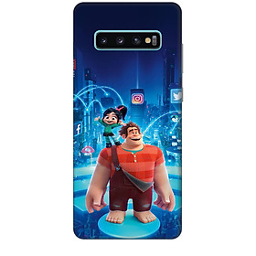 Ốp lưng dành cho điện thoại  SAMSUNG GALAXY S10 PLUS hình Big Hero Mẫu 01