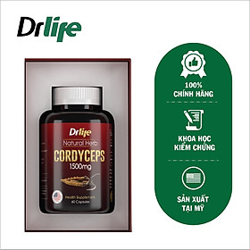 Đông Trùng Hạ Thảo Drlife Cordyceps, Bổ Phổi, Bổ thận