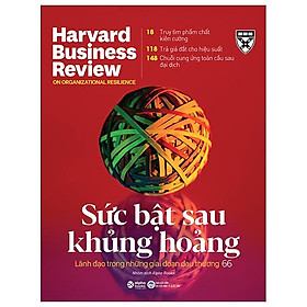 HBR Onpoint 2021 - Sức Bật Sau Khủng Hoảng