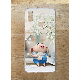 Ốp Lưng Dùng Cho Vsmart Joy 1 Plus (Dẻo) - Heo Đọc Sach