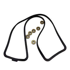 Car Tappet Cover Gasket W/ Grommet Seals for RAM CCEC 5.9L 3284623 Vehicle Parts Accessories Easy to Install