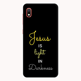 Ốp lưng điện thoại Samsung Galaxy A10 hình Jesus Is Light - Hàng chính hãng