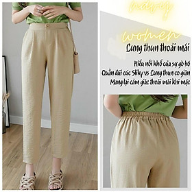 Quần Baggy Đũi Lưng Cao Phong Cách Hàn Quốc Sang Chảnh, Cực Xinh, Nổi Bật SIÊU HOT