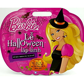 Barbie Lễ Halloween Lấp Lánh  Tô Màu Theo Các Ngày Lễ - Bản Quyền