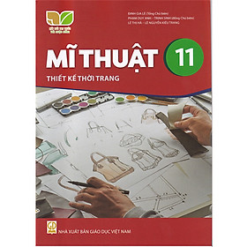 Sách – Mĩ thuật 11 Kết Nối thiết kế thời trang và 2 tập giấy kiểm tra kẻ ngang vỏ xanh