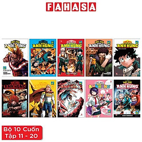 Combo Manga - My Hero Academia - Học Viện Siêu Anh Hùng: Tập 11 - 20 (Bộ 10 Tập)