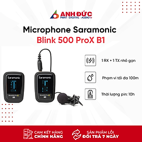 Mua Microphone Saramonic Blink 500 ProX B1 (TX-RX) - Hàng Chính Hãng