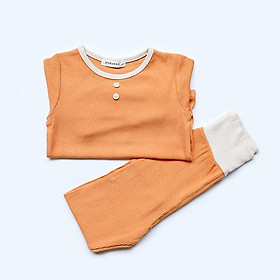 ĐỒ BỘ DÀI TAY THUN TĂM MINKYMOM QUẢNG CHÂU 100% Cotton Nguyên Chất