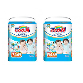 Combo 2 gói Tã quần Goo.N Premium L46
