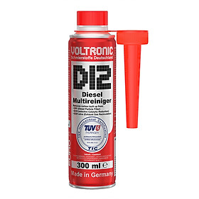 Phụ Gia Dầu VOLTRONIC D12 DIESEL MULTIREINIGER (300ml) - Hàng Chính Hãng