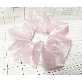 Dây cột tóc scrunchies dễ thương - loại to