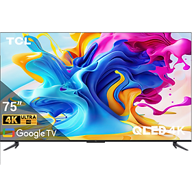 Mua  SẢN PHẨM MỚI 2023 - Hàng chính hãng  QLED TV 4K UHD - Tivi 75 inch - TCL 75C645 - Google TV - OK Google - tivi 75 inch chât lượng