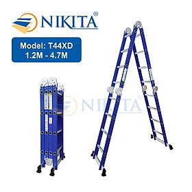 THANG NHÔM GẤP 4 KHÚC NIKITA A44/A44XD