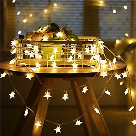 Mua Đèn led dây USB 6M ĐÈN LED NGÔI SAO trang trí phòng ngủ lễ tết noel siêu xinh