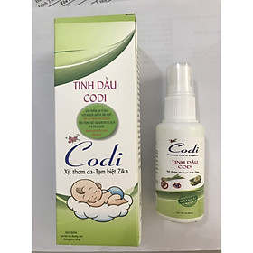 Xịt tinh dầu CODI - đuổi muỗi, kháng khuẩn không khí hiệu quả.