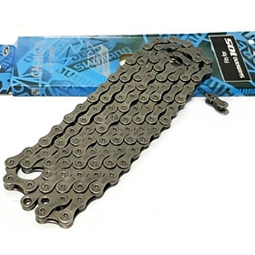 Xích sên xe đạp CN-HG73 9 Speed, hàng nhập khẩu chính hãng, chuyên dùng cho xe thể thao líp 9 tầng gắn xe đạp Sport Carbon, hàng nhập khẩu