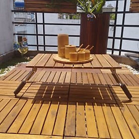 Mua Bàn ban công  bàn gấp gọn  TopChoice  để được ngoài trời  kt 55x35x25 cm  1 cái