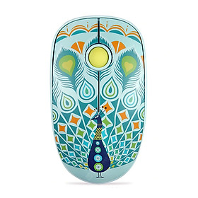 Mua Chuột Không Dây Forter V8 Slient Mouse (Không tiếng ồn) Màu Xanh Lá - Hàng Chính Hãng