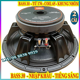 CẶP CỦ LOA BASS 30 JB TỪ 170 COIL 65 TIẾNG SÁNG CAO CẤP NHẬP KHẨU CHINA - GIÁ 2 LOA