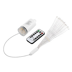 String Firework Fairy Light Remote Control Christmas Party 100 Warm White
