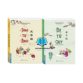 Combo 2c - Đệ tử quy & Tam tự kinh - Nhà Sách Hồng Ân