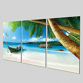 Tranh treo Tường Biển B904915- Tranh treo tường 3D