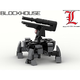 Đồ chơi lắp ráp Robot Moc Mech Blockhouse