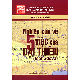 Nghiên Cứu Về 5 Việc Của Đại Thiên (Mahadeva)