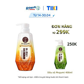 Dầu gội ngăn rụng tóc, chăm sóc tóc mượt mượt 50 Megumi Smooth & Moist Shampoo 400ml