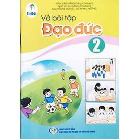 Sách – Vở bài tập đạo đức 2 (Cánh Diều) và 2  tập giấy kiểm tra cấp 1 (vỏ tím)