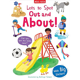 Lots To Spot Sticker Book: Out And About!