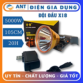 Đèn pin đội đầu siêu sáng chiếu xa X18