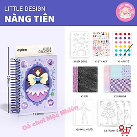 Đồ chơi Thiết Kế Thời Trang và Tô Màu Nước Công Chúa - Mideer Little Designer - Dành cho bé từ 5 tuổi