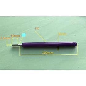 Cây cuốn quilling thân nhựa PVC rãnh rộng 1,5mm