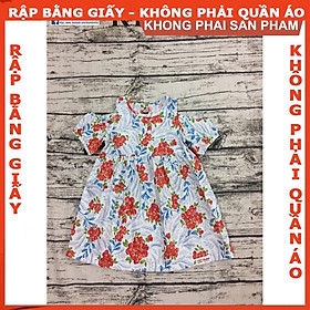 Rập giấy A0 đầm bé gái mã R100 (BẢN VẼ)