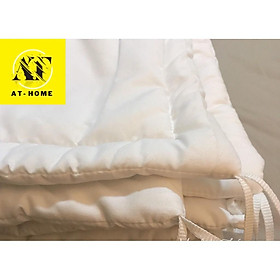 Mua RUỘT CHĂN HÈ GÒN MỊN SIÊU NHẸ  GÒN LÔNG VŨ NHÂN TẠO CAO CẤP  MÀU TRẮNG TINH SIZE TO 2M X 2M2 - LAN PHAM BEDDING