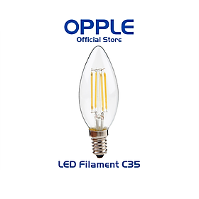 Bóng OPPLE LED Fila Ecomax C35 E14 - Hiệu ứng ánh sáng như bóng sợi đốt, tiết kiệm năng lượng