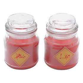 Mua Bộ Nến Thơm Lộc Xuân Chữ Phúc - Lộc Quang Minh Candle D6H9 - Đỏ