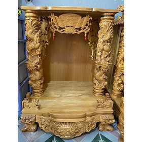 Mua Bàn thờ ông địa gỗ gõ đỏ 81 x 1m07