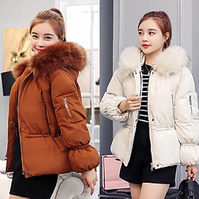 Áo khoác tay bồng phong cách Hàn Quảng Châu